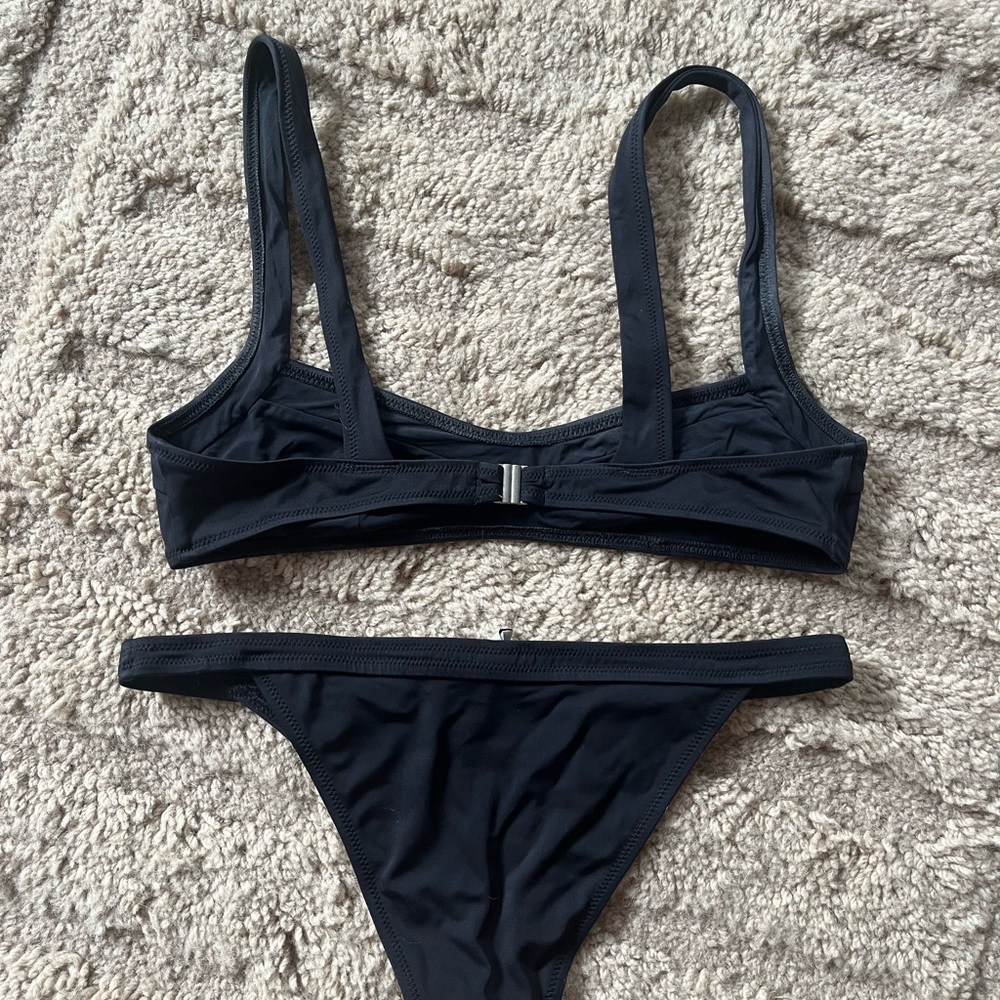 Solid & Striped Classic Black Bikini - image 2